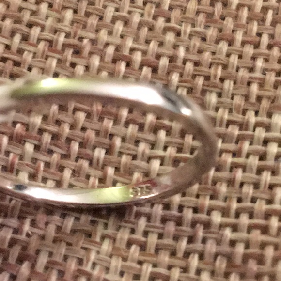 Kingman Turquoise Spinel Sterling Silver Ring - Picture 5 of 5